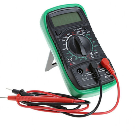 Multimètre numérique portable de haute précision avec rétroéclairage, instrument électromécanique multifonctionnel, sélection automatique de la gamme, test de tension, de courant et de résistance. (1/4)
