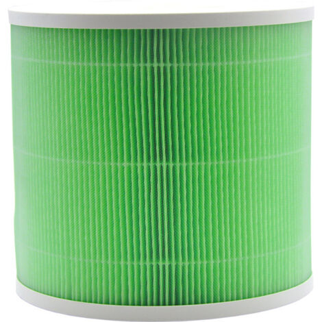 Compatible avec le purificateur d'air Ultenic/Proscenic A8 SE, filtre HEPA vert spécifique aux allergies aux animaux domestiques avec charbon actif. (1/5)