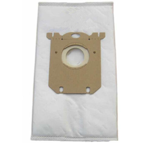 Compatible avec les aspirateurs Philips FC8202/Electrolux Z3347, sacs à poussière S-bag, sacs poubelle, sacs à poussière à filtre haute efficacité, accessoires de rechange ménagers en paquet de 5. (1/2)