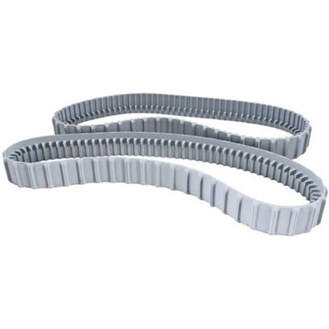 Pièces de rechange pour nettoyeur de piscine Dolphin 9983152-R2, deux chenilles grises, composants de chenille de rechange.