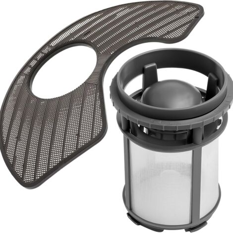 Compatible avec les lave-vaisselle Whirlpool/Kenmore : filtre de pompe W10872845 + tamis WPW10463906, accessoires de filtration haute efficacité en 2 pièces pour usage domestique. Pièces de rechange. (1/4)