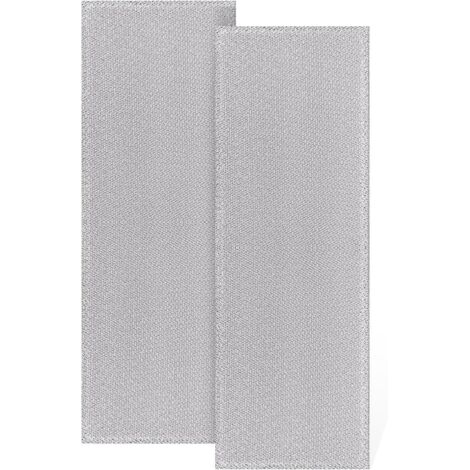 Compatible avec la hotte Broan-NuTone S99010370 : filtre métallique, piège à graisse, grille en aluminium, filtre lavable haute efficacité, kit de remplacement d’accessoires pour hotte de cuisine.