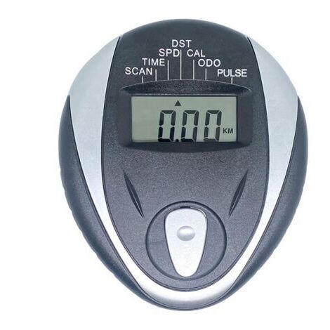 Remplacer le Compteur de Vitesse Du Moniteur pour VéLo Stationnaire, Ordinateur D'Exercice, Traqueur FréQuence Cardiaque, LCD avec Batterie