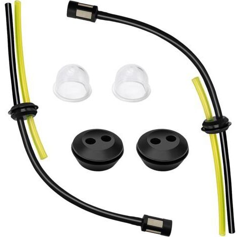 2 Sets Universal Fuel Filter Kit, Hose Petrol Brush Cutter Rubber, Filter Priming Bulb, Fuel Tank Gasket, for Grass Trimmer, Brush Cutter (1/5)