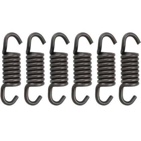 Lot de 6 ressorts d'embrayage compatibles avec les tondeuses à gazon, débroussailleuses, scooters 43 CC - 52 CC GTS - Embrayage de 41,8 x 11 mm - Pièce de rechange pour tronçonneuse (1/5)