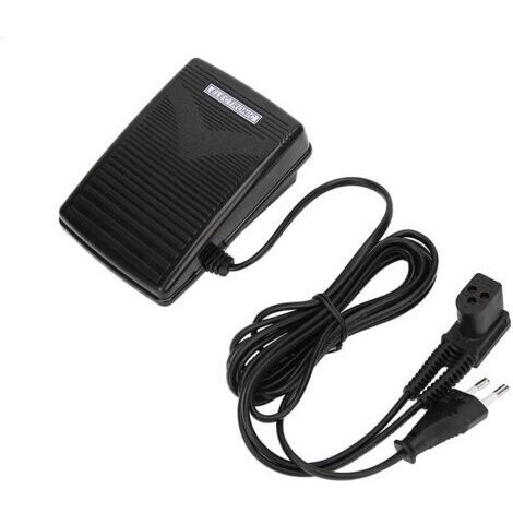 Pédale de Commande au Pied de la Machine à Coudre-pédale de Commande au Pied avec Cordon d'alimentation adapté à la Machine à Coudre Singer 974 (1/5)