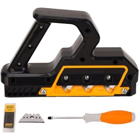 Plataard Fast Cutter Fast Multifinectional 60 ° Drywall Chanfer Hand Cuting Tool avec 10 Lames pour la Coupe et la Coupe (1/5)