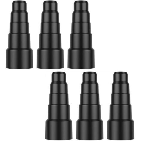 Lot de 6 Adaptateur Tuyau Aspirateur Universel 23/30/34/42/50mm Adaptateur de Tuyau D'aspirateur Universel Adaptateur Aspirateur Ponceuse pour le Raccordement au Tuyau D'aspirateur (1/5)