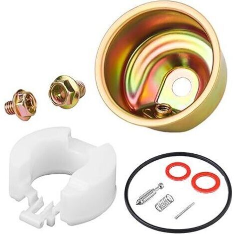 Kit carburateur pour moteurs Honda avec cuve aiguille flotteur joint joint broche compatible pour Honda GX120 GX160 GX200 GXV120 GXV140 GXV160 (1/5)