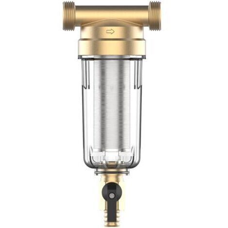 Préfiltre de sédimentation 3/4", réutilisable pour les tuyaux de puits (1/5)