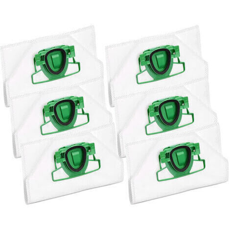 Vorwerk Kobold VK200 FP200 Sac d'aspirateur compatible sac premium adapté pour Vorwerk Kobold VK 200 FP 200, sac à poussière en micropolaire 5 épaisseurs (1/5)