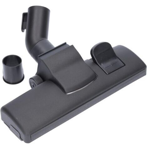 CSPARKV 1 PCS Brosse à aspirateur, universelle, 35/32 mm, en plastique, avec 2 roulettes, prise de fil pour tapis et adaptateur, convient aux aspirateurs AEG, Siemens, Miele, Bosch etc. (1/4)