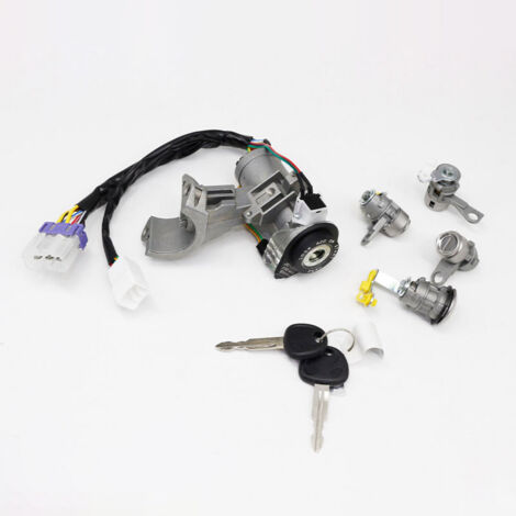 819054A610 est un kit de serrure de démarreur + clé et serrure de cylindre pour voitures modernes. (1/5)
