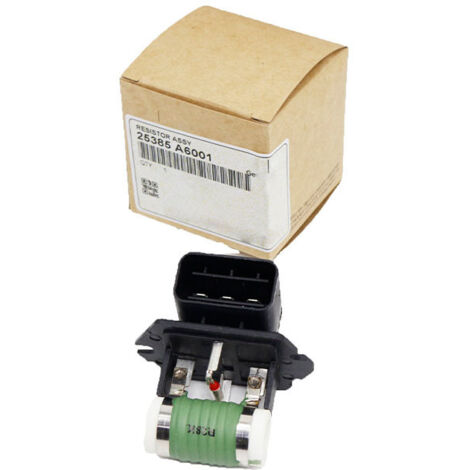 25385A6001 est une résistance pour le contrôleur du ventilateur de radiateur du moteur Hyundai Kia Forte. (1/5)