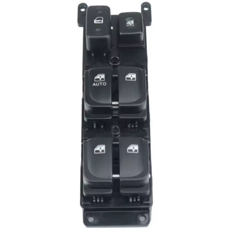 La référence 935703K010 s'applique au commutateur de commande de lève-vitre électrique avant gauche de la Hyundai Sonata 2.4L, 2005-2007. (1/5)