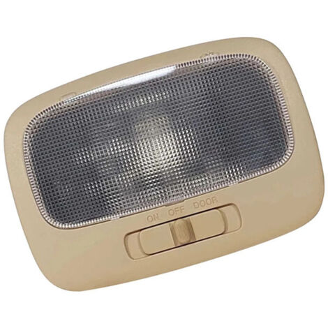 928704D500TW convient au plafonnier intérieur du Kia Rondo Sedona, beige, 2008-15. (1/5)
