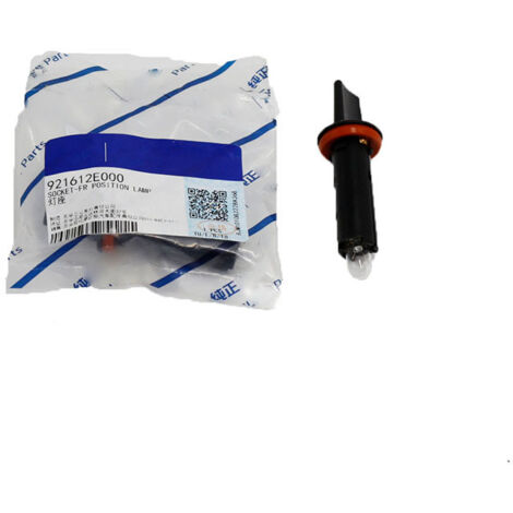 La référence 921612E000 est compatible avec les douilles d'ampoules de feux de position avant KIA RIO pour Hyundai Elantra Sport 2003. (1/5)