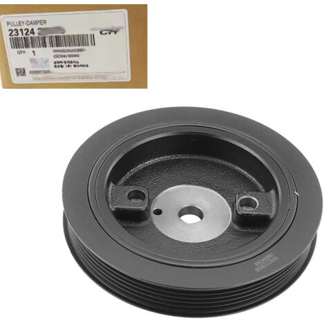 Amortisseur harmonique 2312437520 pour moteurs Hyundai Santa Fe, Sonata, Tiburon et Kia (1/5)