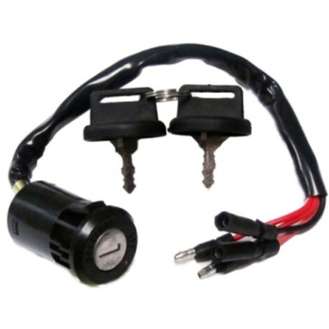 Pièces de moto : contacteur d'allumage/verrouillage d'allumage compatible avec Honda TRX300 1990-2000 (1/5)