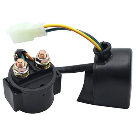 Relais de démarreur GY6105 125/150 cm³ 12 V compatible avec Arctic Cat, Honda, Polaris et Suzuki. (1/3)