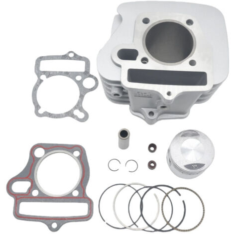 Pièces de moto, cylindre de moteur 52,4 mm, Shilifan 125cc LF125, kit cylindre, kit joint de piston. (1/3)