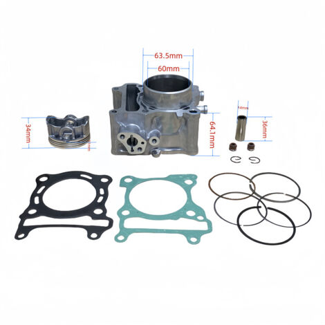 Pièces de kit cylindre moteur moto adaptées aux pistons de cylindre Honda PCX160, PCX150 et SH150. (1/3)
