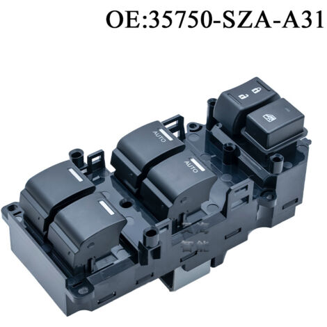 35750-SZA-A31 est un accessoire de commande pour l'interrupteur marche/arrêt des vitres électriques de la Honda Accord. (1/4)