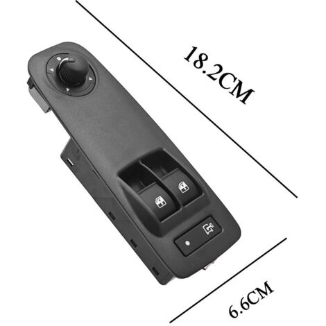 735487423 est un interrupteur de commande à bouton-poussoir pour les vitres électriques des automobiles Fiat Ducato. (1/4)