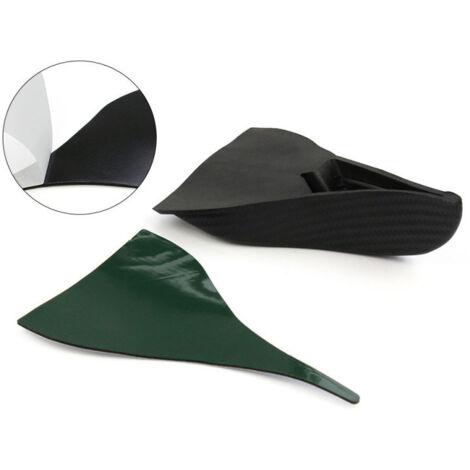 Pièces de modification automobile : aileron de toit en queue de canard, petit aileron arrière décoratif, style griffe d'aigle, aileron en forme d'aileron de requin, adhésif, 7 pièces par paquet. (1/4)