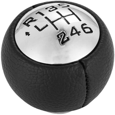 Levier de vitesses neuf pour Peugeot 307 à boîte manuelle, avec revêtement brillant et inscriptions noires (léger). Jeu de 6 leviers. (1/4)