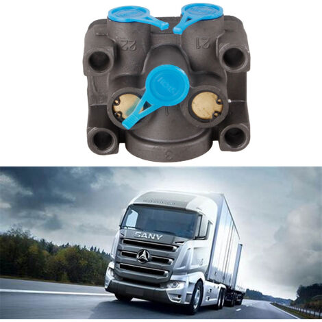 Convient aux camions poids lourds Mercedes-Benz, vanne double H 0012608457/SV3371/2316204/10337100, un paquet. (1/4)