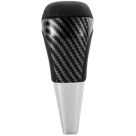 Convient aux Toyota Hilux, Lovol, Fortuner, Prado, pommeau de levier de vitesse en fibre de carbone texturée, sans trous, transmission automatique, une pièce par paquet. (1/4)