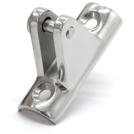Accessoires pour auvents en acier inoxydable 316 à fond arqué en forme de montagne, destinés à une utilisation marine et nautique. (1/3)