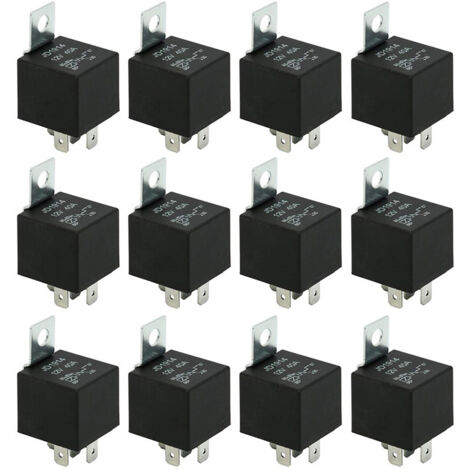 Relais 40A JD1914/12 (Relais 12V à quatre broches pour voiture/moto, 40A) (1/4)