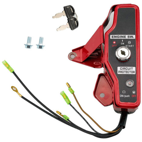 Moteur à essence, pompe à eau, démarrage électrique, interrupteur à clé, boîtier de commande 168F/170GX160 (1/5)