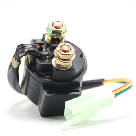 Compatible avec le relais de démarreur CG125 GY6, les accessoires pour quads, motos, scooters et véhicules tout-terrain. (1/5)
