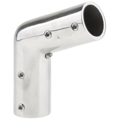 Accessoires de quincaillerie marine et de yacht, coudes de 1 pouce à 120 degrés, spécifications multiples, acier inoxydable moulé 316, poli miroir, quincaillerie de 7/8 pouce à 120 degrés.