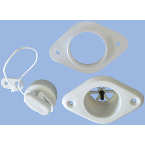 Accessoires nautiques pour bateaux de pêche, bateaux pneumatiques, canots pneumatiques, kayaks, accessoires en plastique avec cordages, vannes de vidange ordinaires, vannes de vidange (1/3)