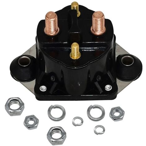 Relais de vanne solénoïde de démarreur de moteur 12V pour moteurs Mercury 40hp, 50hp, 75hp, 90hp et 120hp. (1/5)
