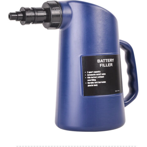 Outil de remplissage de liquide pour batterie de voiture 2L, outil d'entretien de batterie, outil de remplissage de liquide pour batterie au plomb-acide (2L) (1/5)
