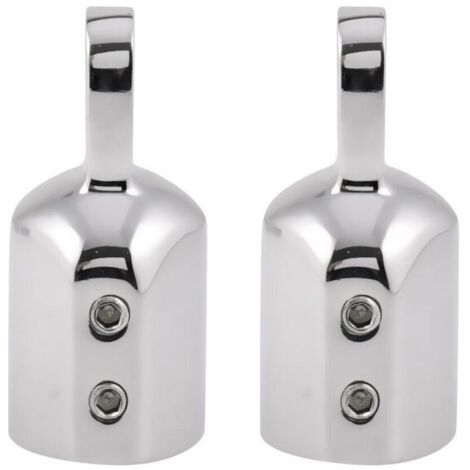 Accessoires pour auvent en acier inoxydable 316, capuchons lisses doubles 22 mm/25 mm et 1/25 mm, quincaillerie (1/3)