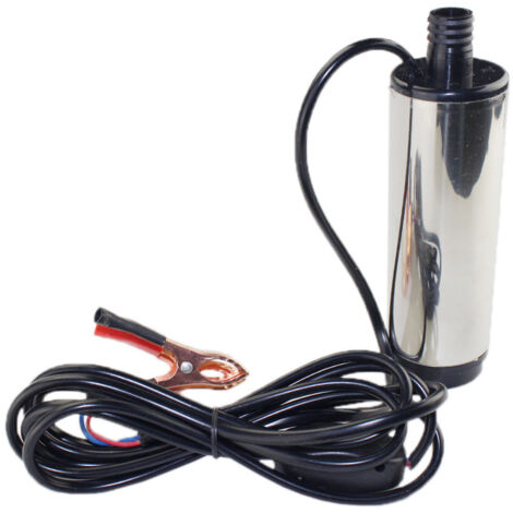 Pompe à huile électrique pour voiture, pompe diesel, pompe submersible 12 V/24 V CC, petite pompe à huile, pompe auto-amorçante, modèle allume-cigare 24 V 1 (1/5)