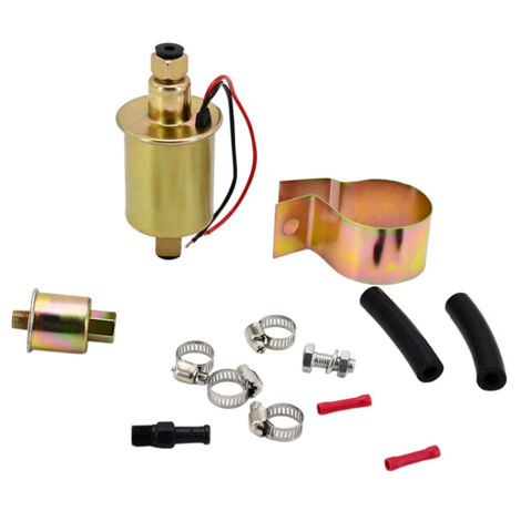 La pompe à huile électronique 12V E8012 convient pour FD0002 P60430 EP12S 6414671 12V 5-9PSI. (1/5)