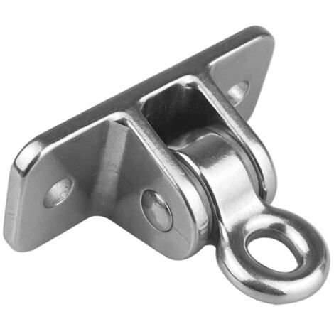 Support de balançoire en acier inoxydable, plaque de fixation pour hamac, plaque de suspension pour yoga, boucle de fixation, accessoires pour bateaux et yachts