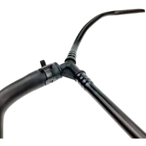 Matériau noir : durite de liquide de refroidissement de radiateur moteur en ABS 4N0121081BJ compatible avec Audi... (1/5)