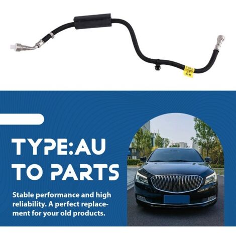1 couleur : voir photo. Matériaux : métal et plastique. Tuyau d'alimentation en carburant avant pour automobile, référence 8428. (1/5)