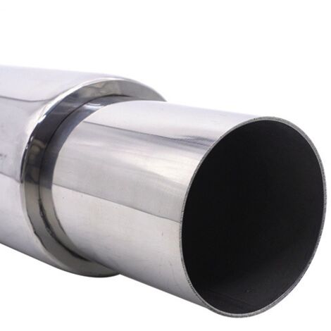 Disponible en 1 couleur : argent Matériau : acier inoxydable Système d'échappement variable de 51 mm Silencieux d'échappement. (1/5)