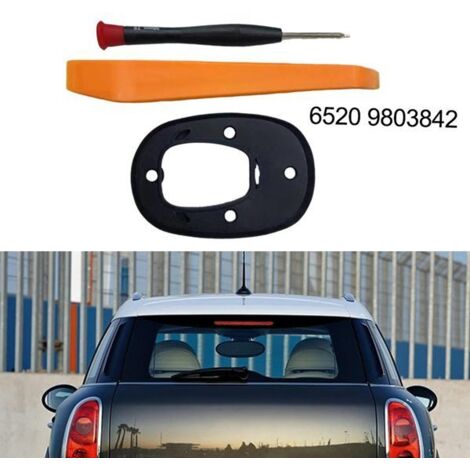 1 jeu de couleurs : comme indiqué sur l’image. Matériau : ABS 65209803842 Coussinet en caoutchouc pour base d’antenne de voiture. (1/5)