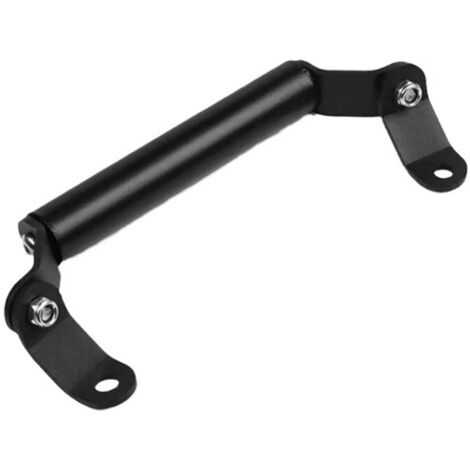 exemplaire. Couleur : Noir. Matériau : Métal. Support de téléphone pour navigation GPS de moto, extension de pare-brise. (1/5)