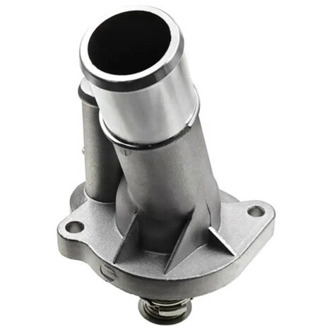 1 couleur : argent  matériau : aluminium  boîtier de thermostat moteur  conduites d’eau  thermostat de liquide de refroidissement  LF70 (1/5)